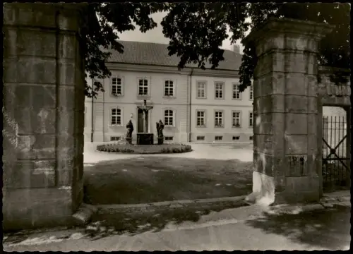 Messelhausen-Lauda Vorderfront Pius-Keller-Haus Messelhausen 1960