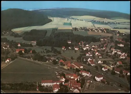 Bad Holzhausen-Preußisch Oldendorf Luftbild 4994   Wiehengebirge 1978