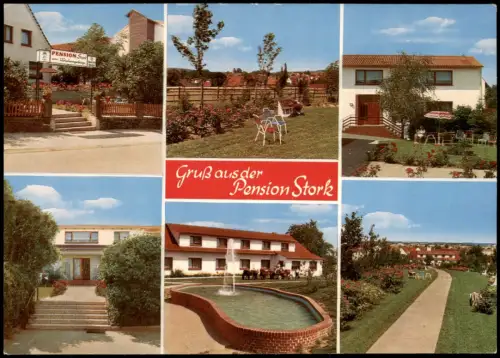 Bad Holzhausen-Preußisch MB Pension Haus Stork Wiehengebirge Heddinghausen 1975