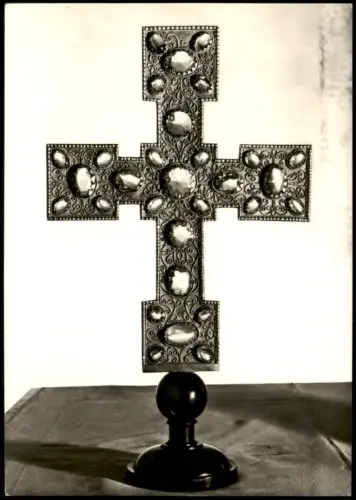 Bad Gandersheim Münster Ehem. Damenstiftskirche Romanisches Altarkreuz 1955