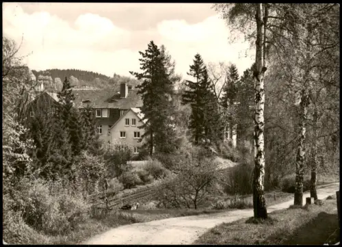 Bad Gandersheim Partie am Diakonissen-Mutterhaus SALEM im Harz 1963