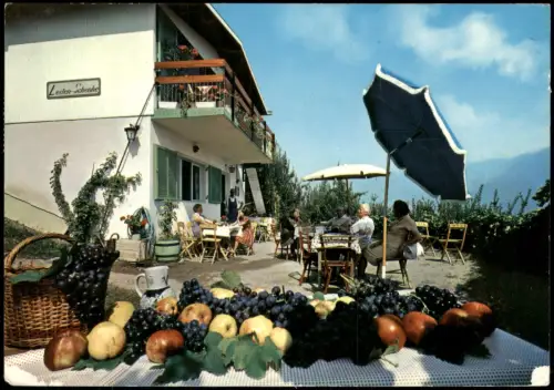 Tscherms (Südtirol) Cermes Passeggiata Canale Leiten-Schenke 1970