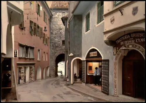 Meran Merano Altstadt Bozner Tor Gold- und Silberschmied   Argentiere 1981