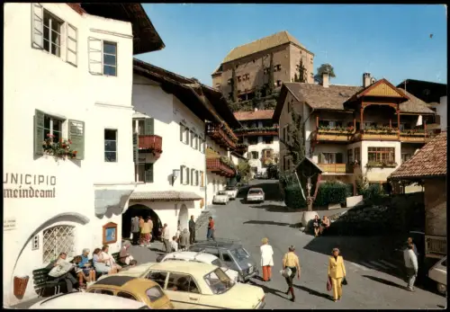 Cartolina Meran Merano Umland-Ansicht Stadtteil Schenna Scena 1973