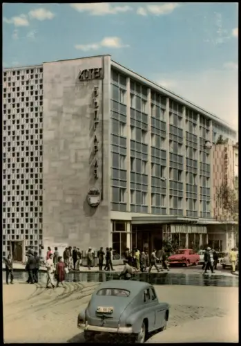 Plowdiw Пловдив Пловдив PLOVDIV Autos Hotel Bulgarien 1964