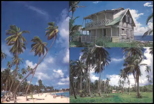 Kolumbien SAN ANDRES ISLAS COLOMBIA Casa Típica Cocoteros Playa Principal 1997