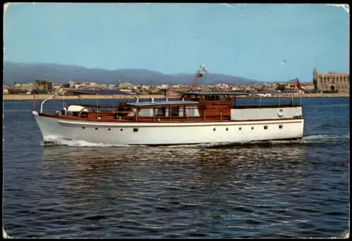Mallorca Schiff Boot M.Y. HELENA R. Y. S. kleines Fahrgastschiff Balearen 1964