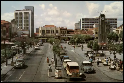 Postcard Fortaleza VISTA PARCIAL DO CENTRO C/ PRACA DO FERREIRA 1967