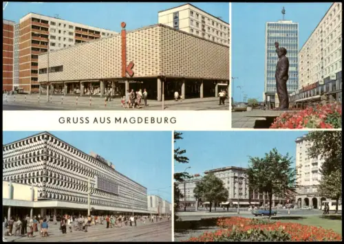 Magdeburg Kinderkaufhaus,Denkmal,Centrum-Warenhaus,Pick-Allee/Guericke-Str 1977