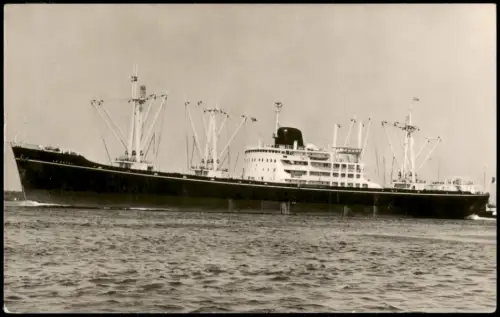 Ansichtskarte  Frachtschiff m.s. LE NATAL Ship Fotokarte 1964