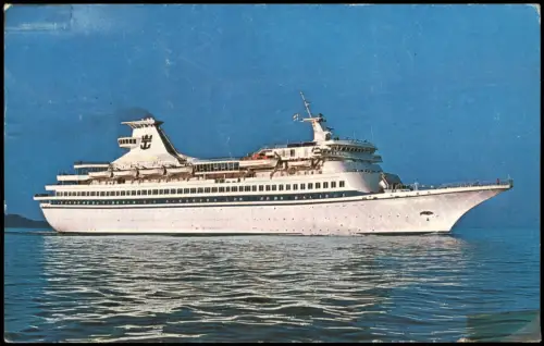Ansichtskarte  Ship Schiff Luxuxliner der ROYAL CARIBBEAN CRUISE LINE 1972