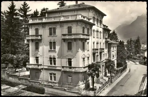 Ansichtskarte Lugano Paradiso Pensione DERMONT 1934