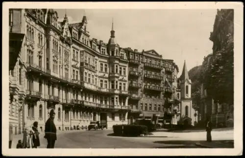 Karlsbad Karlovy Vary Stadtteilansicht Stalingradská třída 1940