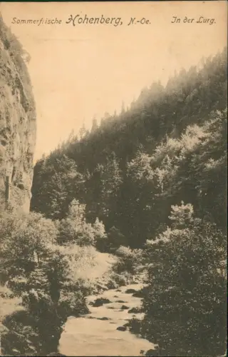 Ansichtskarte Hohenberg In der Lurg. 1921