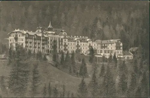 Ansichtskarte Semmering Hotel Panhans Semmering 1905