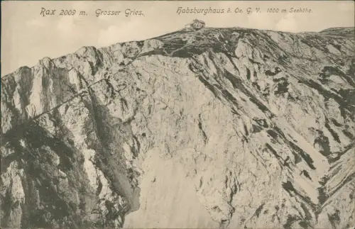 Reichenau an der Rax Grosser Gries. Habsburghaus d. Oe. G. V. 1914