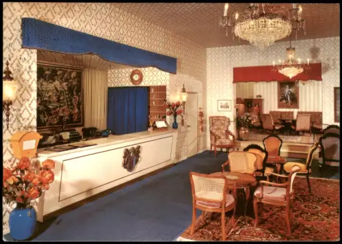 Ansichtskarte Bad Orb Der Quellenhof und Villa Saline Innenansicht 1980/1970