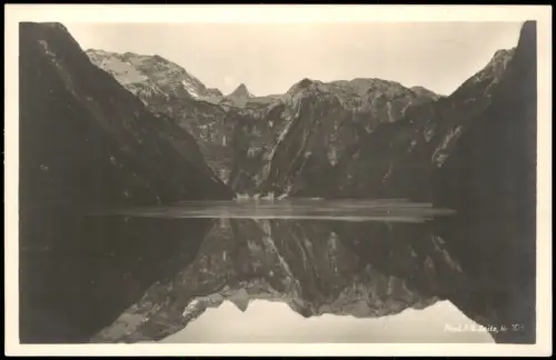 Schönau am Königssee Königssee v. Malerwinkel (Spiegelung) 1920