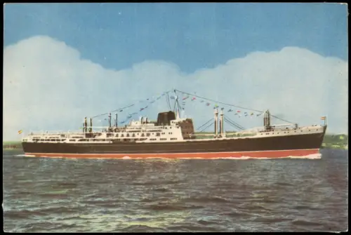 COMPAÑÍA TRASATLÁNTICA ESPAÑOLA Schiff Schiff M/N Covadonga 1955