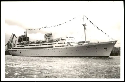 Ansichtskarte  Schiffsfoto-AK Schiff Schiff Passagierschiff 1960