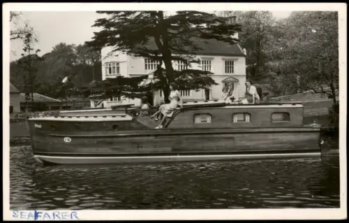 Ansichtskarte  Great Britain Private Yacht Ship Schiff England 1960