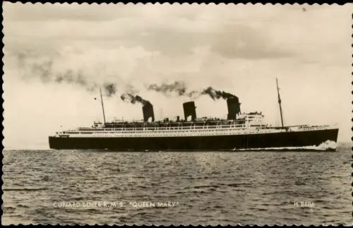 Schiffsfoto Schiff Ship Dampfer CUNARD LINER R.M.S. QUEEN MARY 1963