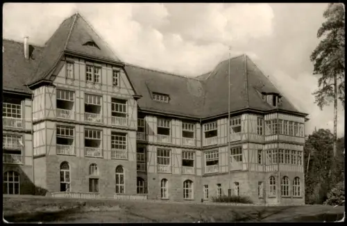 Ansichtskarte Bad Berka Heilstätte München zur DDR-Zeit 1962/1959