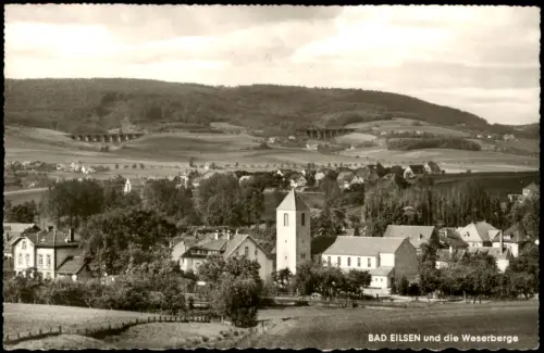 Ansichtskarte Bad Eilsen Panorama-Ansicht, Weserberge 1967