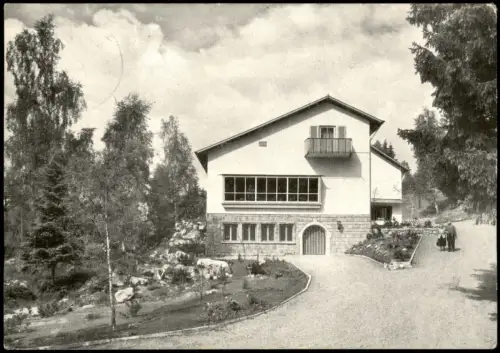 Ansichtskarte Titisee-Titisee-Neustadt Feuerwehrheim St. Florian 1957