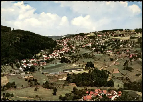 Wilhelmsfeld Panorama-Ansicht von Wilhelmsfeld mit Gasthaus Haus Jörder 1982