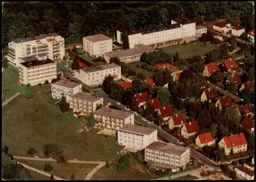 Ansichtskarte Bad Soden am Taunus Kurviertel mit Erholungsheimen 1980