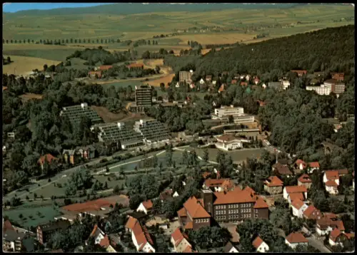 Ansichtskarte Bad Gandersheim Luftbild von Bad Gandersheim 1975