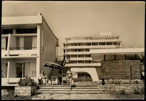 Nessebar Несебър Несебър Nessèbre Hotel Tintiava und Olympe 1960