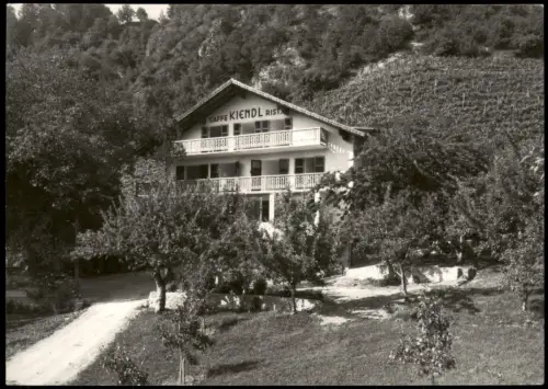 Meran Merano Ausflugsziel Restauration Caffè Kiendl im Naiftal 1958