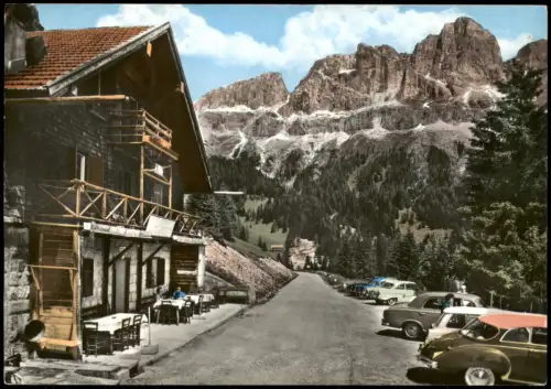 Cartolina Welschnofen Tscheinerhütte Duca di Pistoia 1971