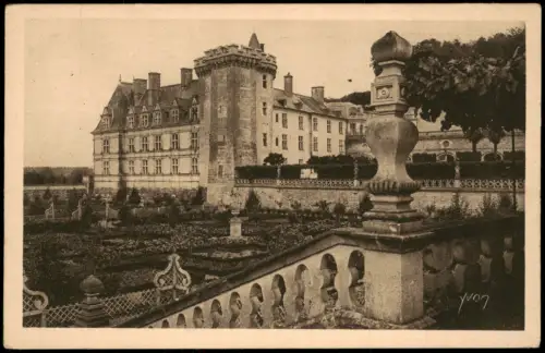 CPA Villandry Schloss Château de VILLANDRY 1910
