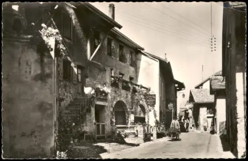 CPA .Frankreich YVOIRE (Haute-Savoie) village Médiéval 1950