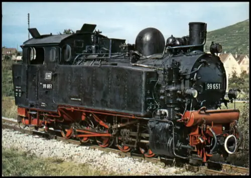Dampflokomotive Eisenbahn Baureihe 99 Schmalspur-Tenderlokomotive 1980