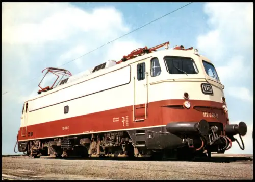 Eisenbahn Zug Lokomotive Baureihe 112 (E 1012) Schnellzug-Elektro-Lok 1980