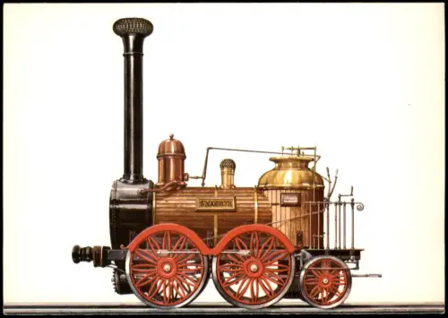 Dampflokomotive Saxonia B1-Lokomotive Leipzig-Dresdner-Eisenbahn 1980