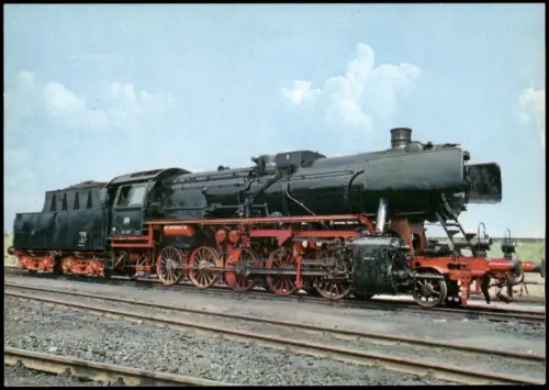 Dampflokomotive Eisenbahn Baureihe 50 Güterzug-Lokomotive Henschel 1980