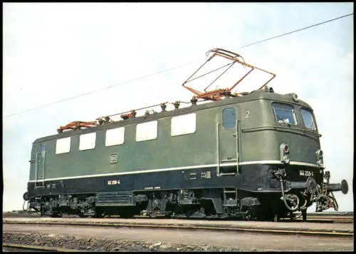 Eisenbahn Zug Lokomotive Baureihe 141 (E 41) Elektro-Personenzug-Lok 1980