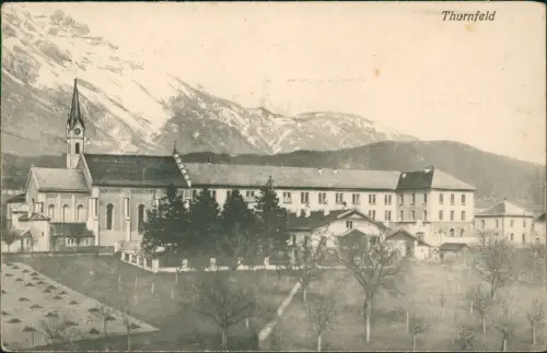 Ansichtskarte Hall in Tirol Solbad Hall Thurnfeld 1918
