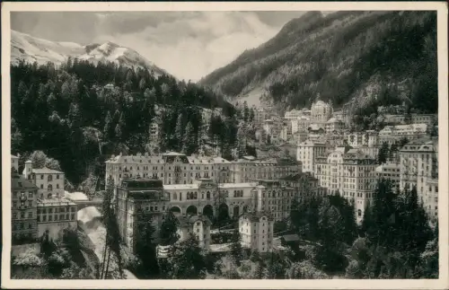 Ansichtskarte Bad Gastein Stadtblick 1934