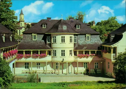 Ansichtskarte Markneukirchen Musininstrumentenmuseum (erbaut 1784) 1986