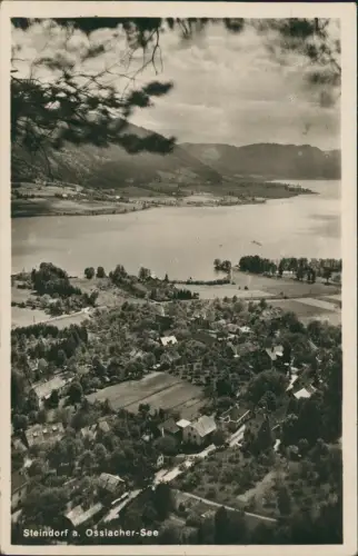 Ansichtskarte Steindorf Blick auf Stadt und Ossiacher See 1929