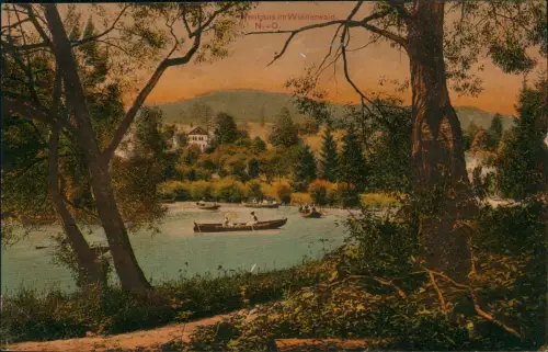 Neuhaus im Wienerwald-Weissenbach an der Triesting Stadt Ruderer 1914