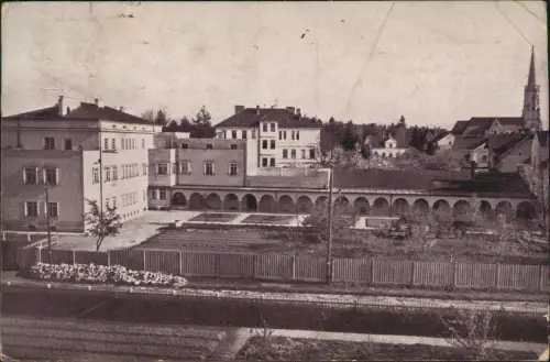 Ansichtskarte Bad Hall Kinderheim Josefinum der Barmherzigen Schwestern 1935
