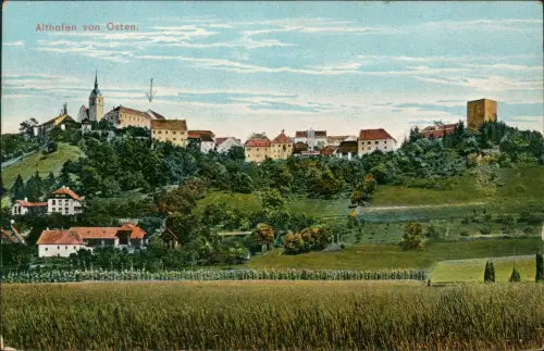 Ansichtskarte Althofen Stadt von Osten 1914  Kärnten