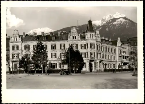 Cartolina Meran Merano Hotel Bellevue 1953